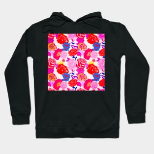 Rose pattern Hoodie